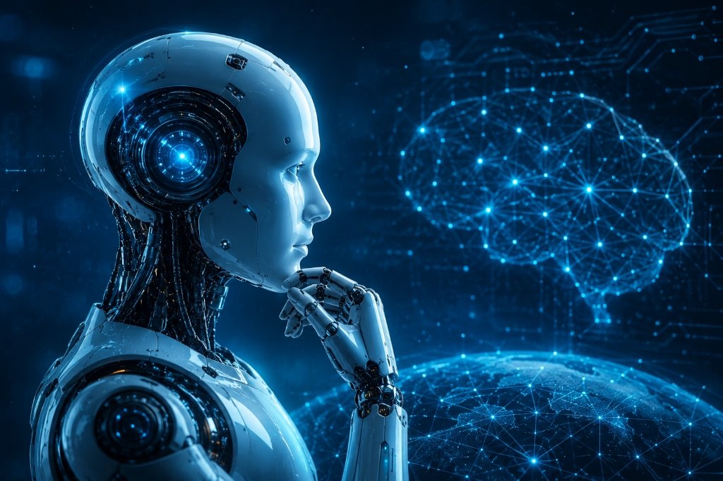 AI Contemplative Robot Network